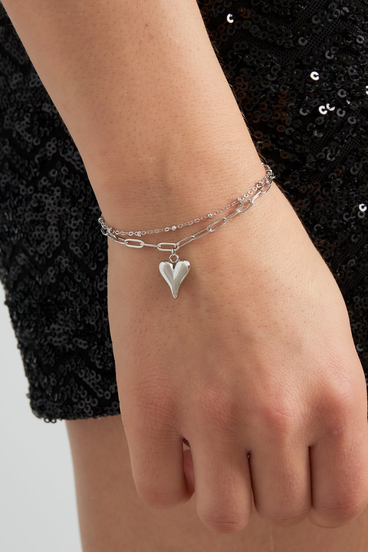 Liebevolle Schichten Armband