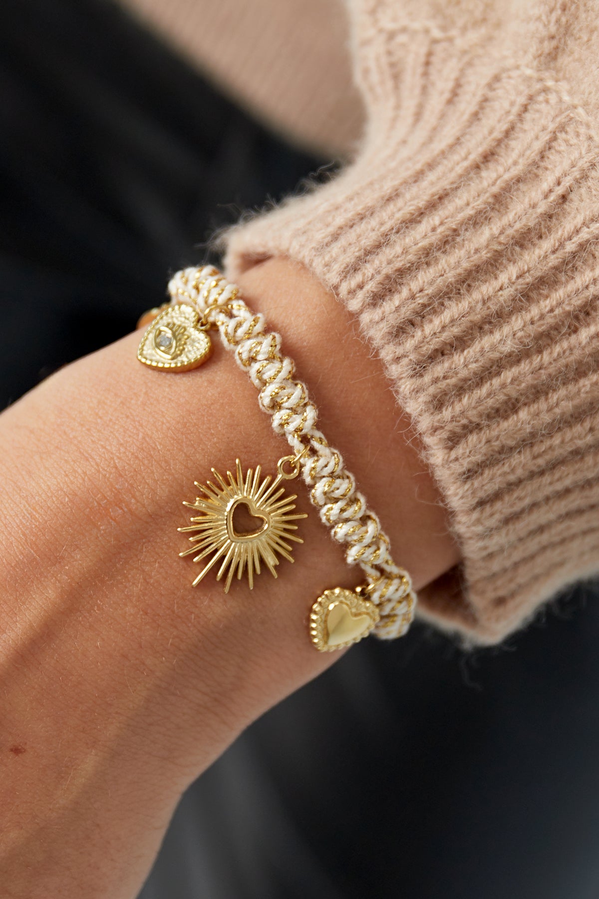 Armband verbunden in Liebe - Grün und 