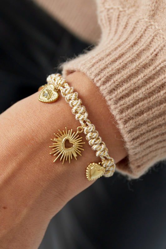 Armband verbunden in Liebe - Grün und 