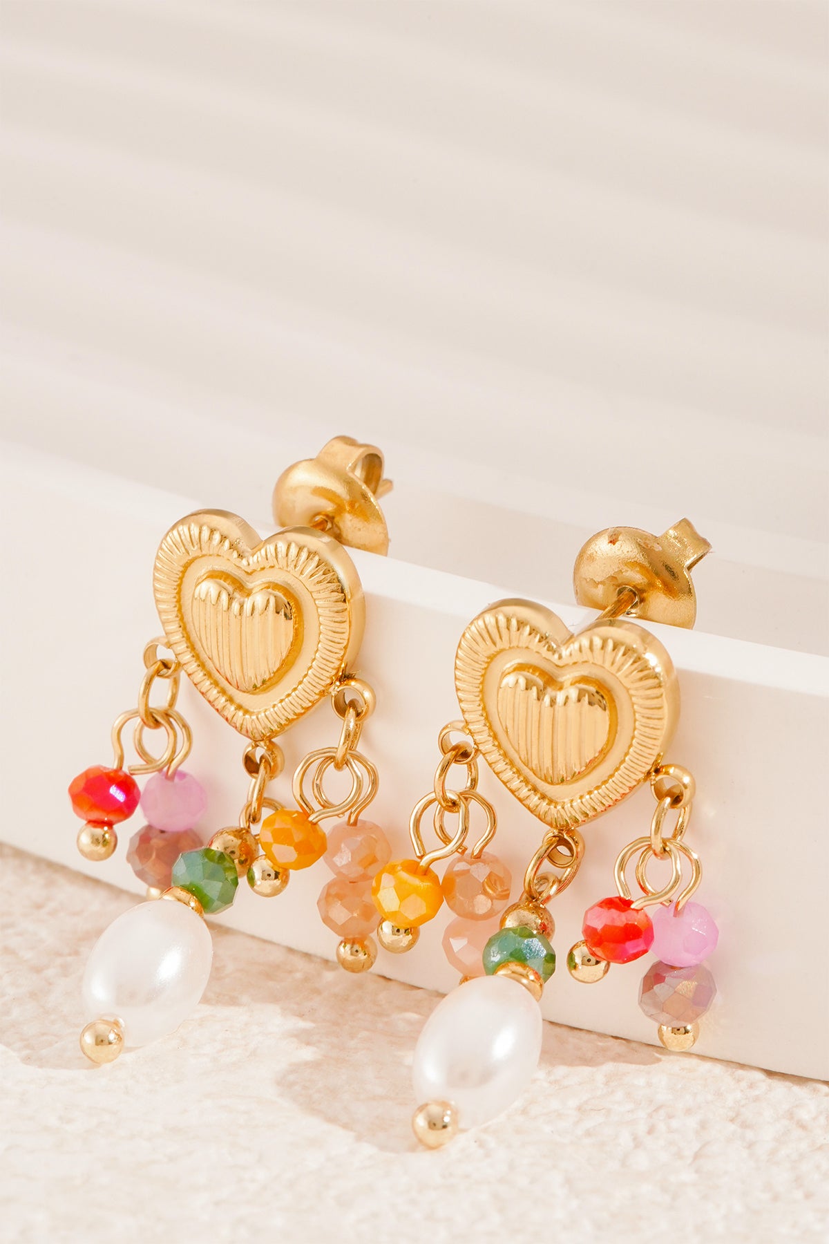 Love Rain Ohrringe - Goldfarben