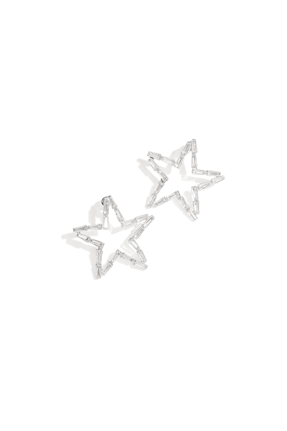 Kupfer Ohrstecker Stern Elegante Weihnachten Luxuriöse Serie Damenschmuck
