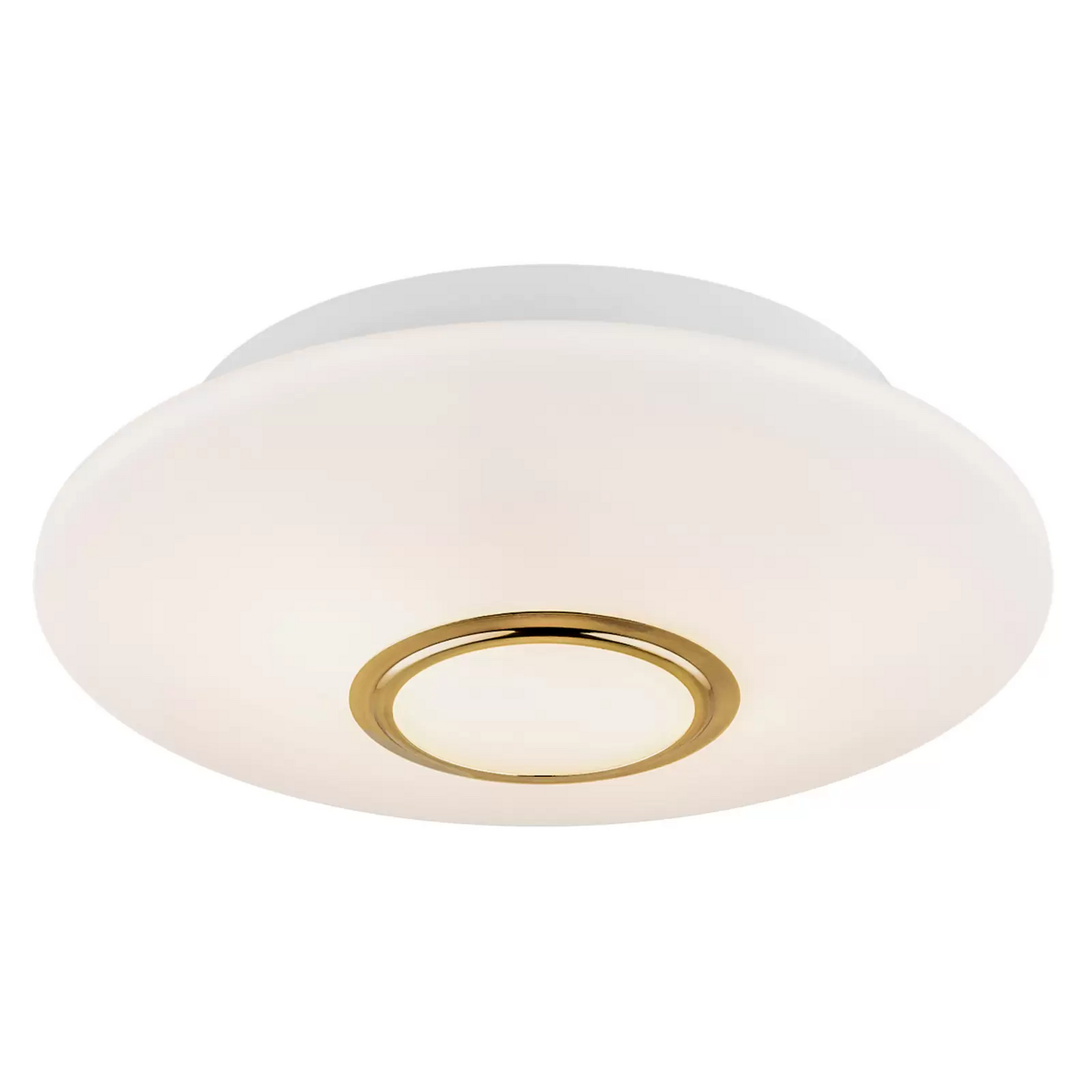 B-flokks Cyril loftljós, úr gleri, hvítum messing, loftlampi, ljós, gangljós, E27