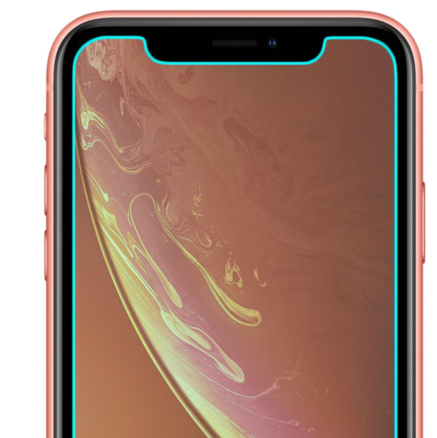 NALIA 2 Pack Schutz Glas für iPhone 11 / iPhone XR, Handy Display Schutz Folie