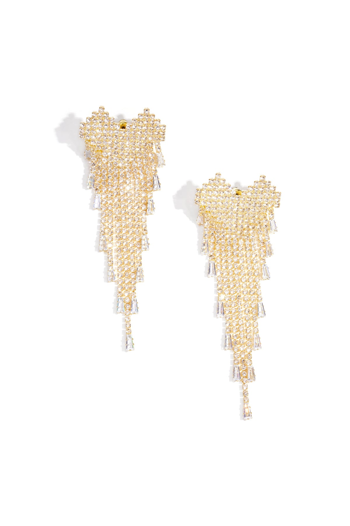 Kupfer Baumeln Ohrringe Geometrische Elegante Weihnachten Luxuriöse Serie frauen schmuck