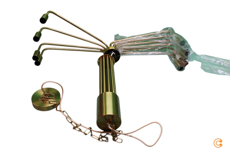 B-grade Lindby Elanova chandelier, ceiling light, ceiling lamp. See text/photo 206