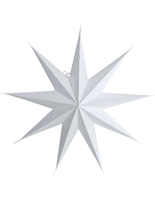 Stern 9 Point weiß
