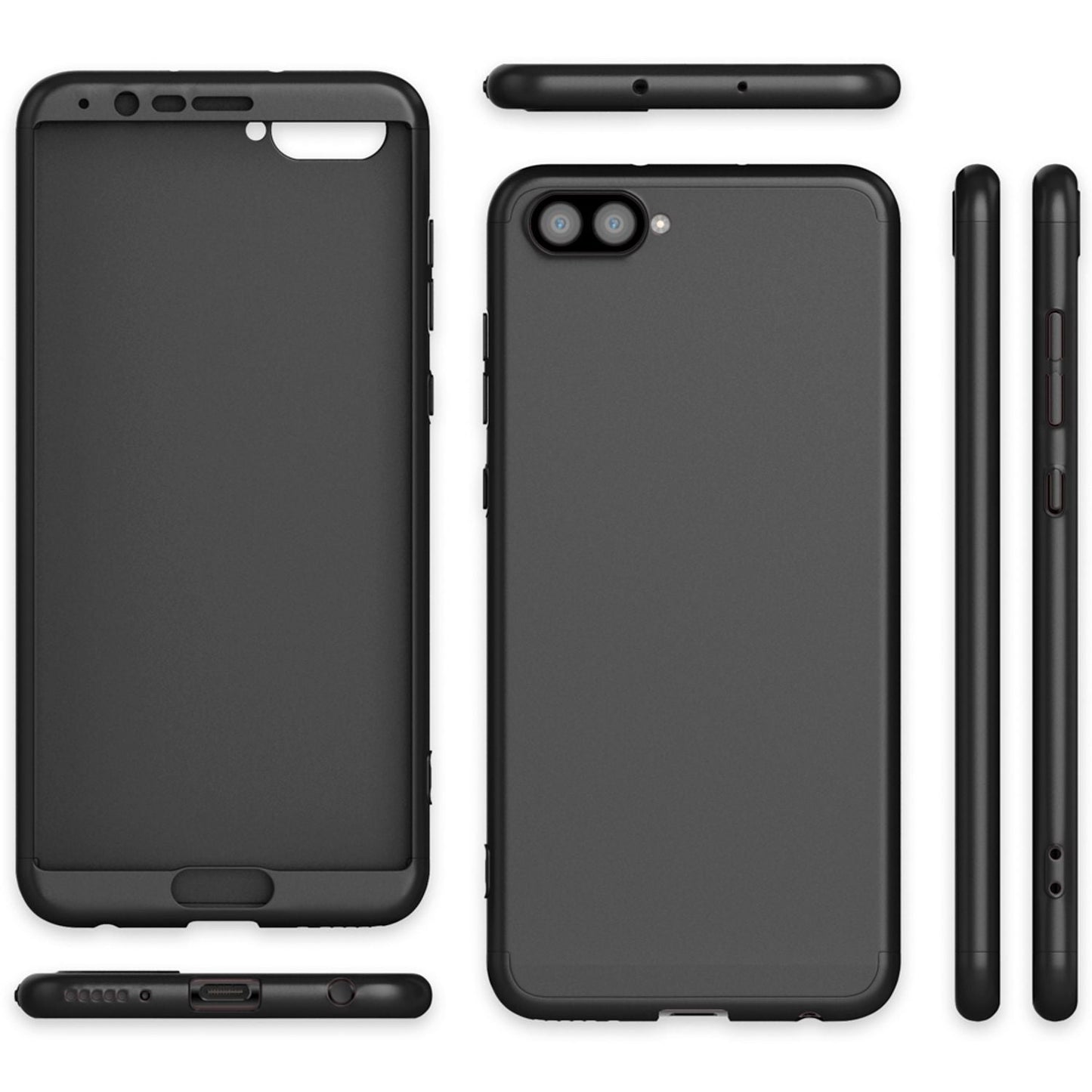 Huawei Honor View 10 360° all-around phone case with screen protector by NALIA