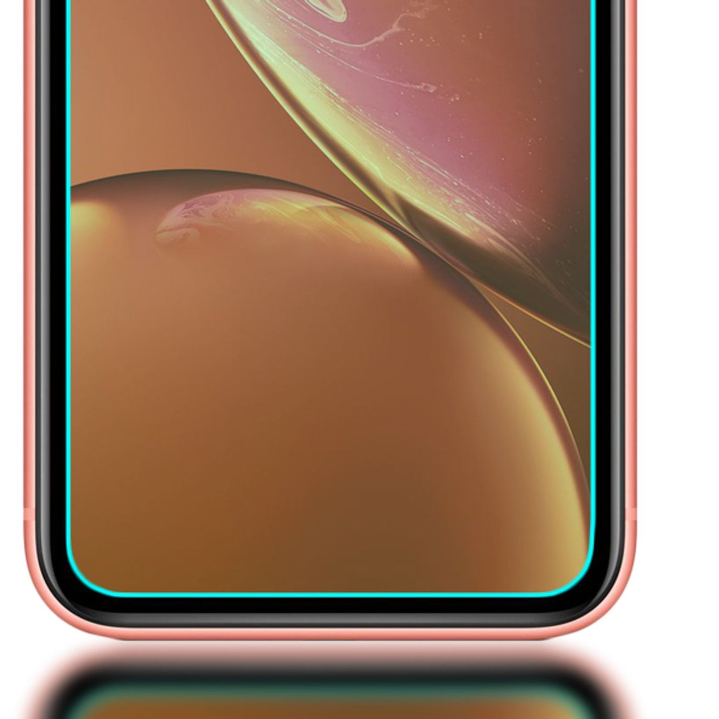 NALIA 2 Pack Schutz Glas für iPhone 11 / iPhone XR, Handy Display Schutz Folie