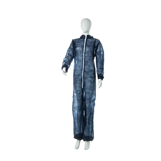 MED-COMFORT PP-Overall mit Stehkragen, blau
