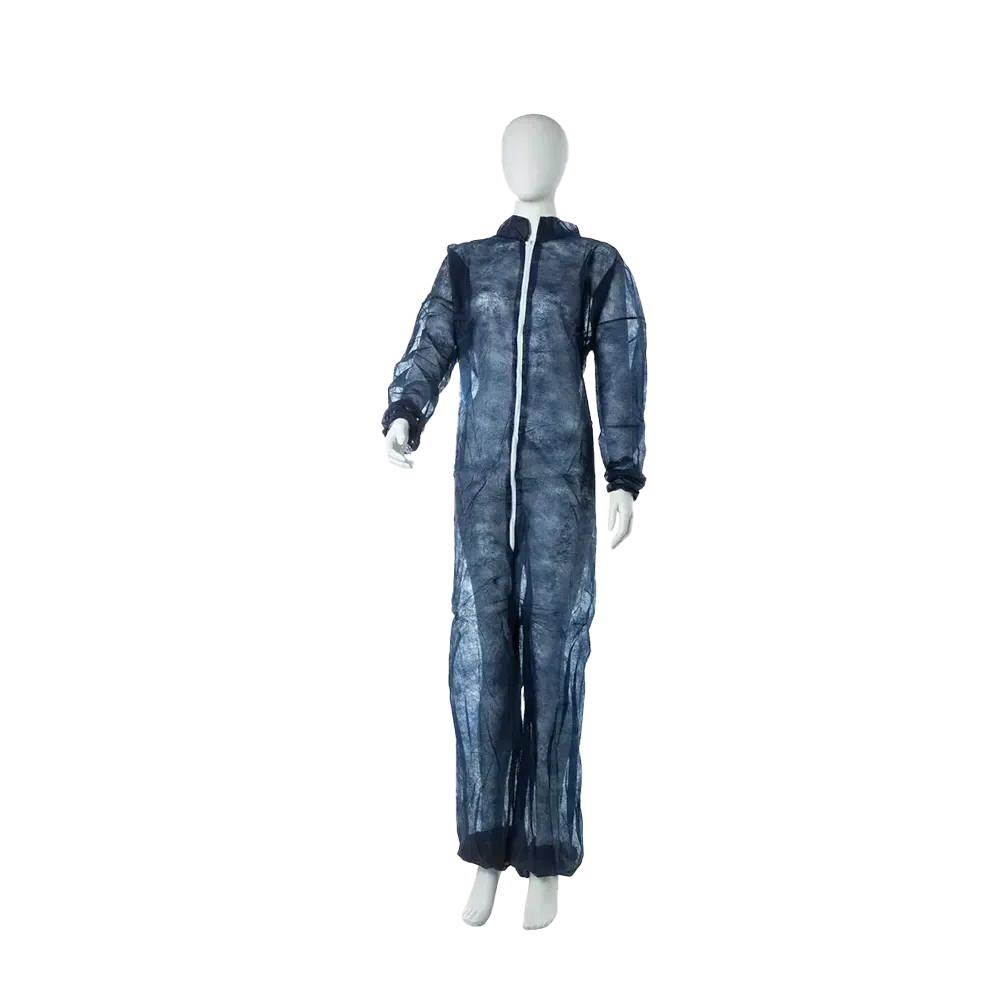 MED-COMFORT PP-Overall mit Stehkragen, blau