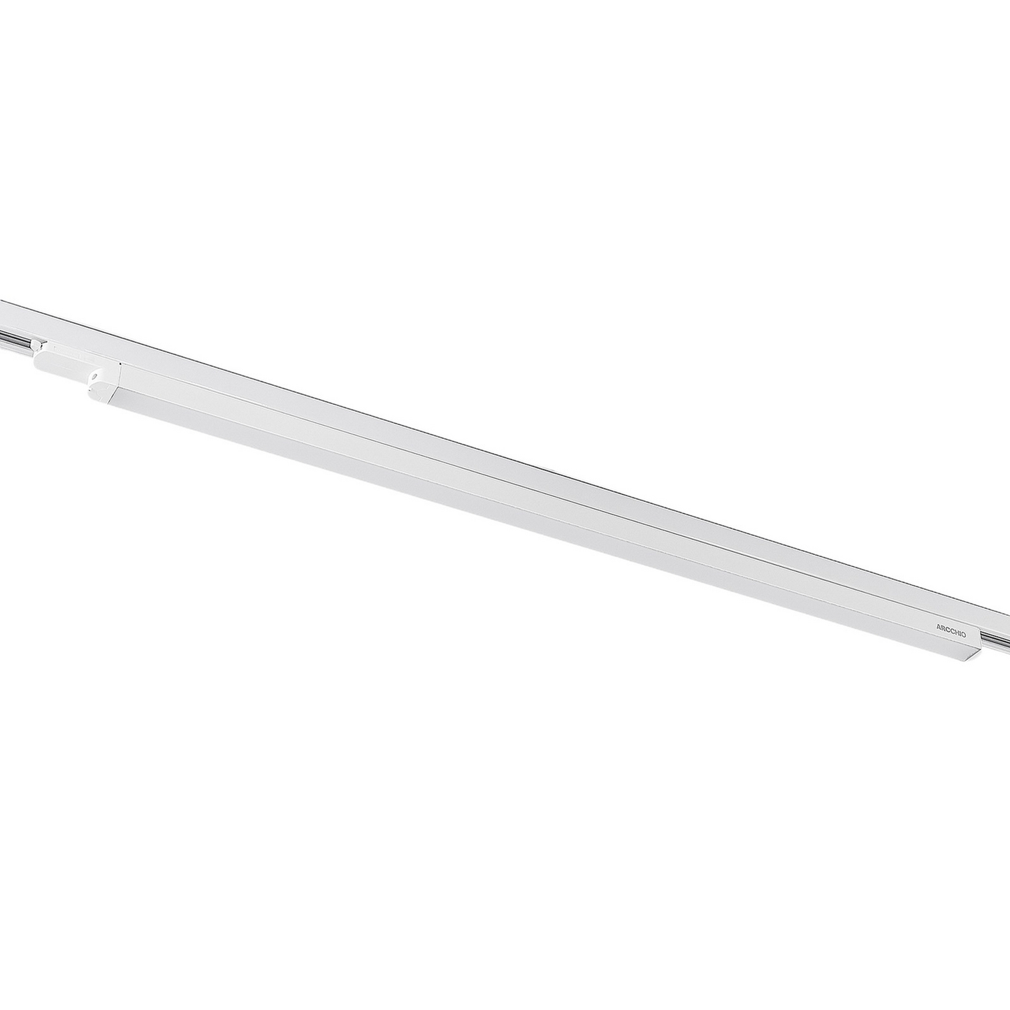 B-flokks Arcchio Harlow LED loftljós, skrautleg loftlampi, hvítur, 109 cm, 4000K LED 