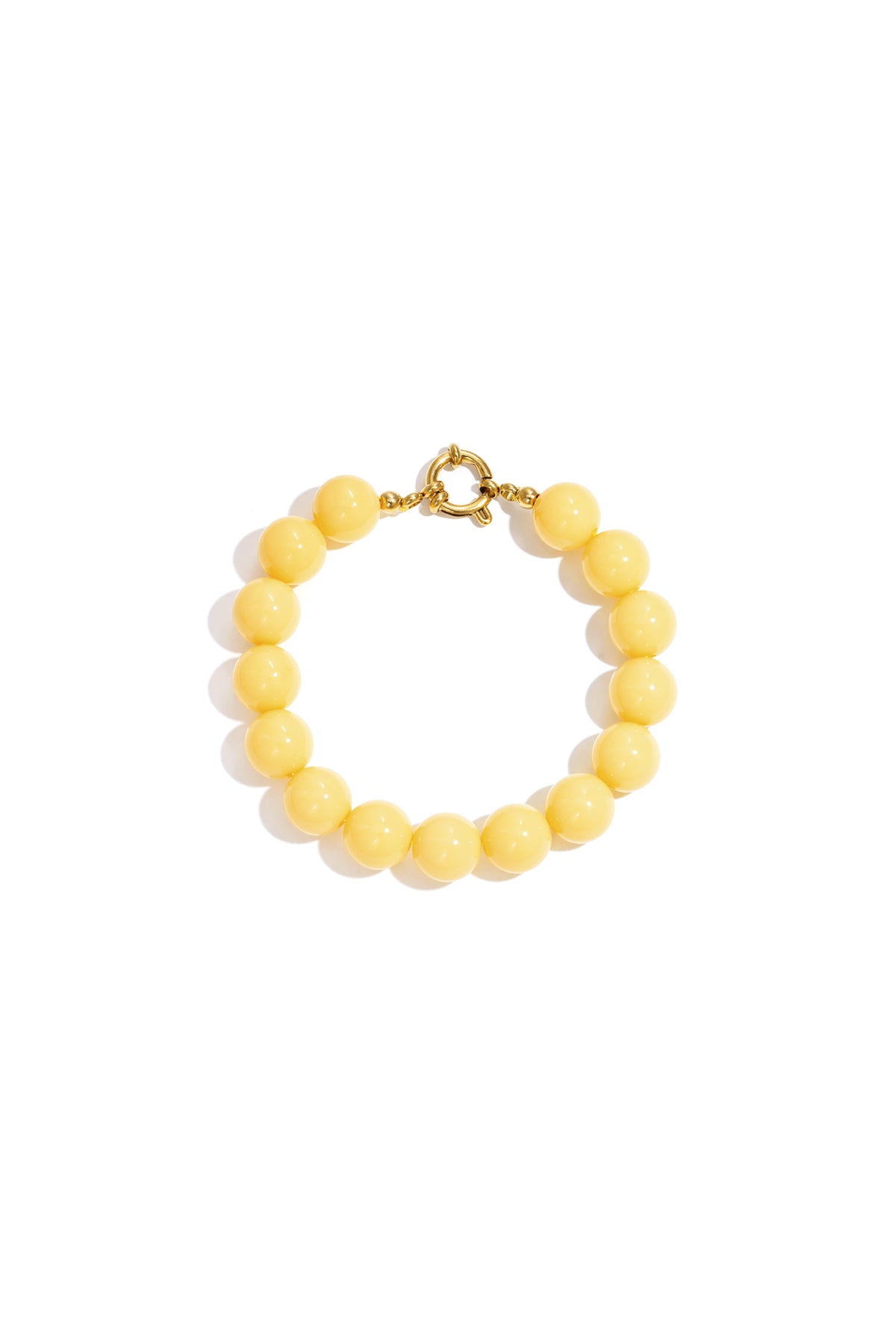 Harzperlenarmbänder Perlen DIY Tägliche einfache Serie Damenschmuck-12mm