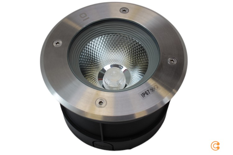 B-stock Fabas Luce LED recessed floor spotlight Suria recessed lamp floor light LED 12 W 