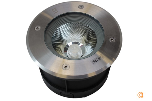 Fabas Luce LED innfelld gólfljós Suria innfelld gólfljós LED 12 W 