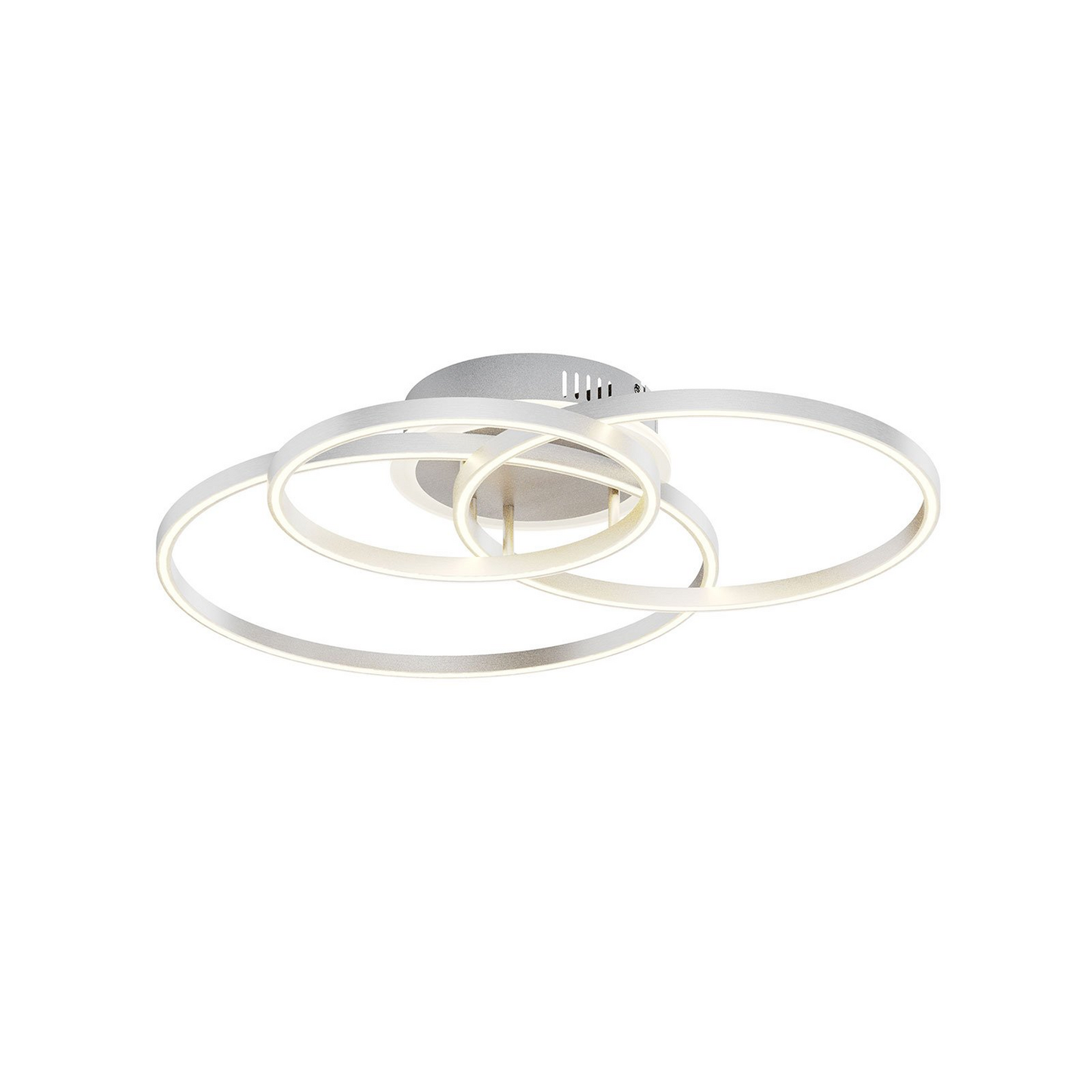 B-Ware Lindby Smart Tula Led Deckenlampe Deckenlampe Lampe Leuchte 40 W Nickel Licht411