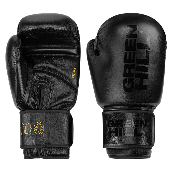 Green Hill Boxhandschuhe TIGER Black Edition
