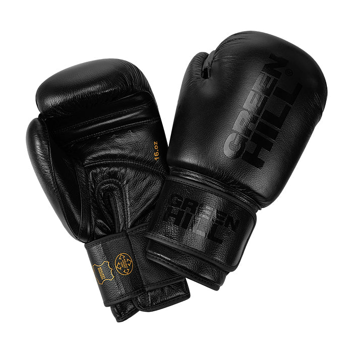 Green Hill Boxhandschuhe TIGER Black Edition