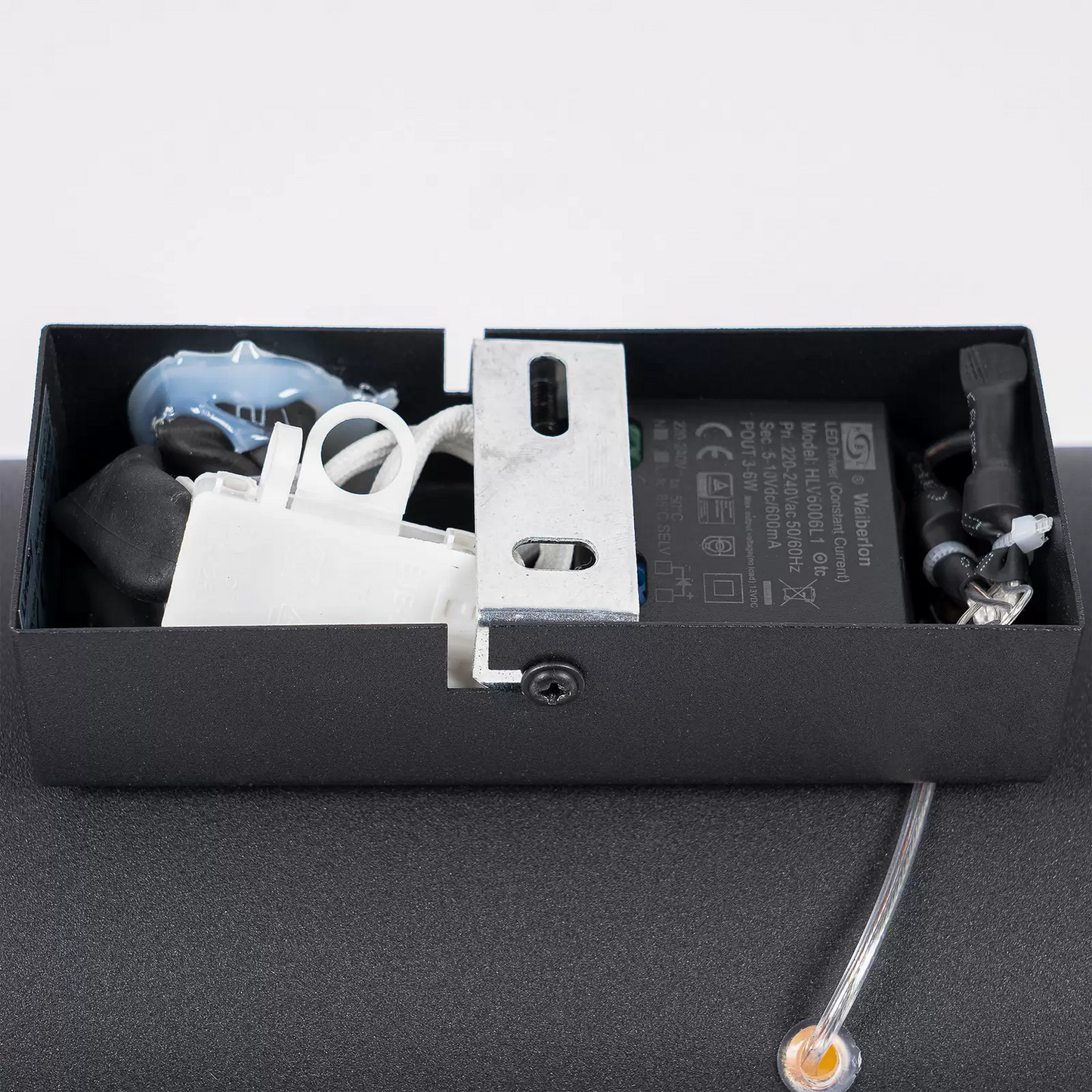 B-Ware Lindby Wrenjo LED Wandlampe Schwarz 45 cm Wandleuchte Lampe Leuchte Innenleuchte