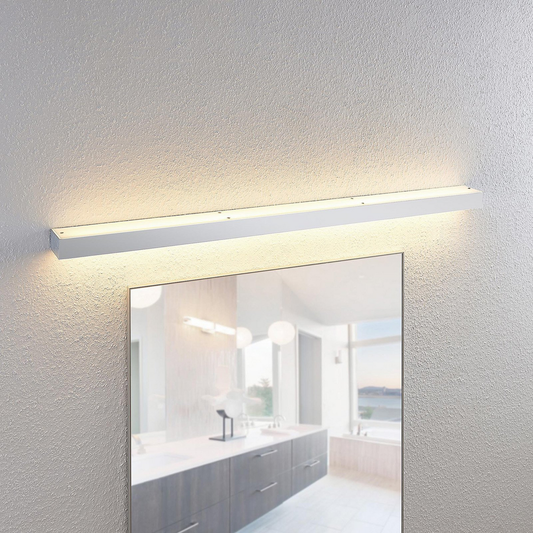 B-grade Lindby Layan LED bathroom wall light, wall lamp, bathroom lamp, chrome 120686 