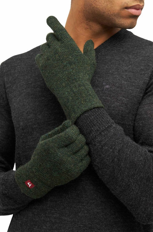 Apu Kuntur - Alpaca finger gloves plain – 100% baby alpaca