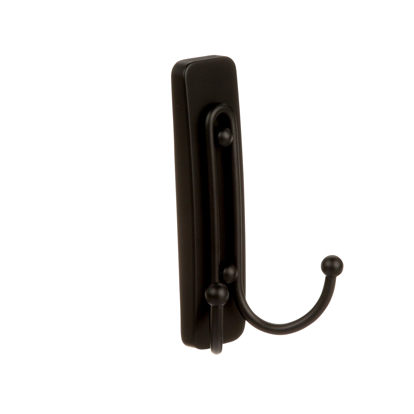 Großer Command™ Doppelhaken in gebürstetem Nickel, 17036, 1 Haken, 1 Strip | Packung (1 Stück)