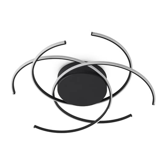 Lindby Hamza LED loftlampi í B-flokki, hengilampi, loftljós, gangljós, LED lampi, 24 W 