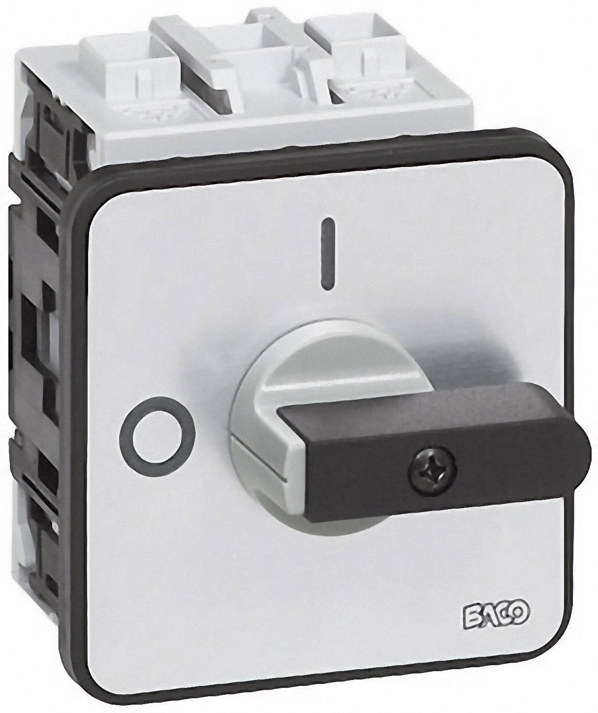 B-flokks BACO BA174202 álagsrofi 50 A 1 x 90° grár svartur rofi