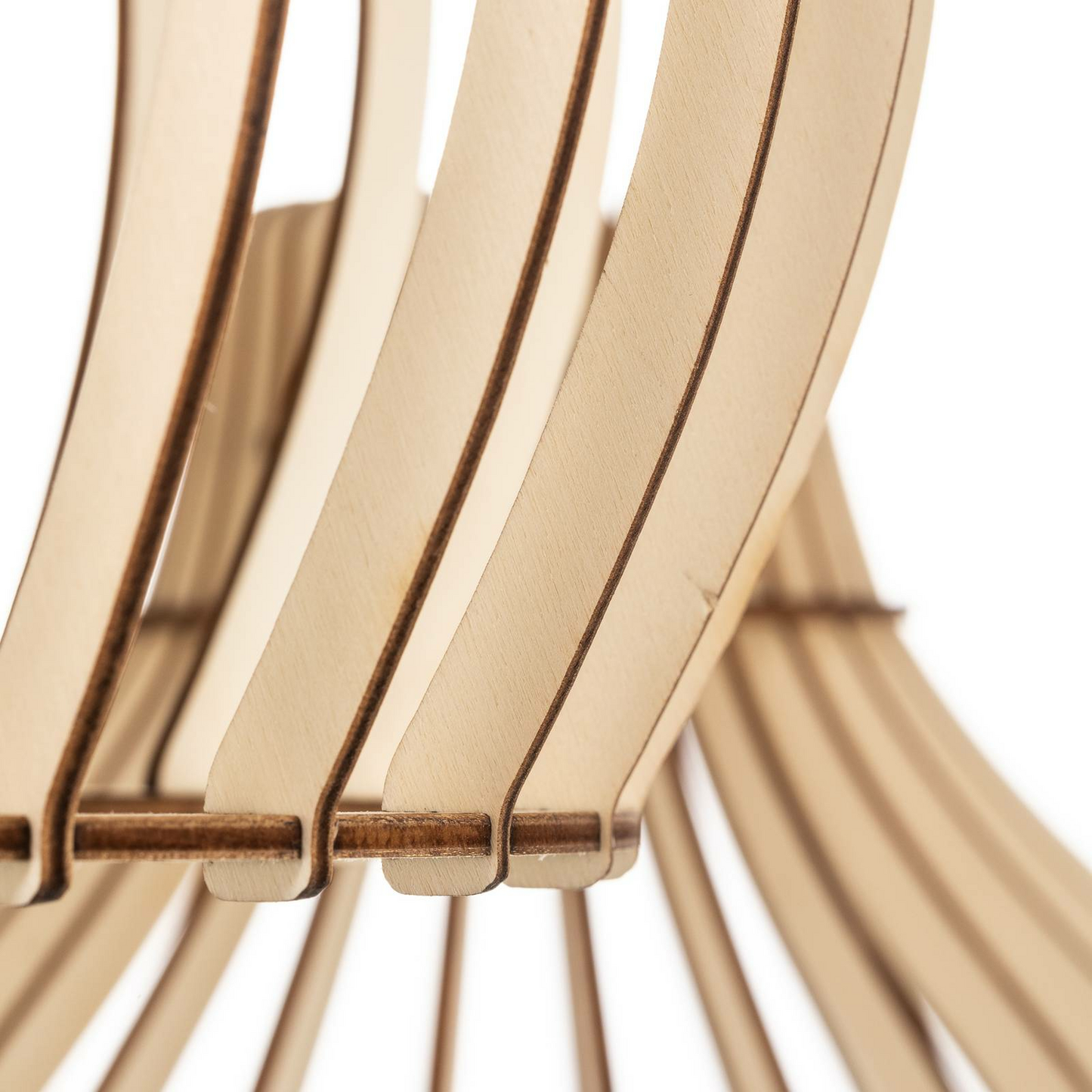 B-grade Euluna Barrel pendant light with wooden shades, ceiling lamp, decorative pendant light 517