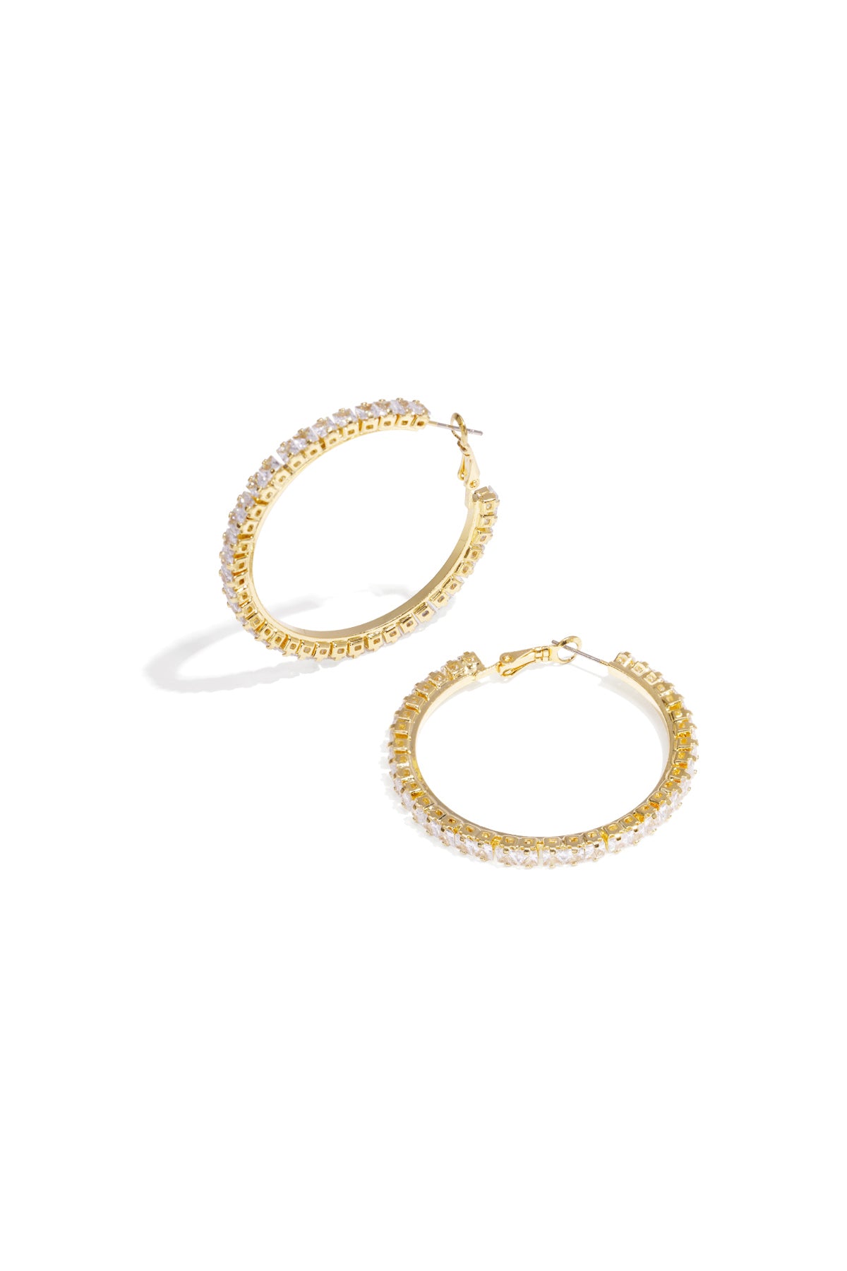 Kupfer Creolen Geometrische Elegante Weihnachten Luxuriöse Serie frauen schmuck