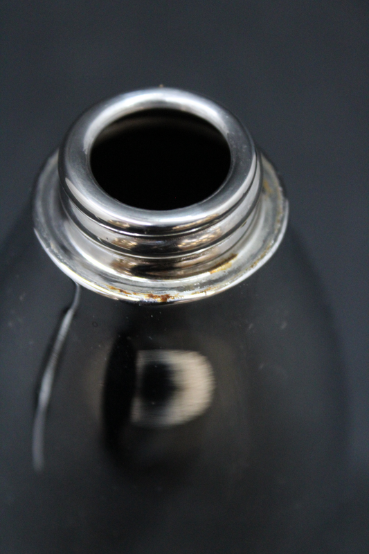 B-flokks sápuskammtari frá Georg Jensen Alfredo, sápudæla. Sjá texta.