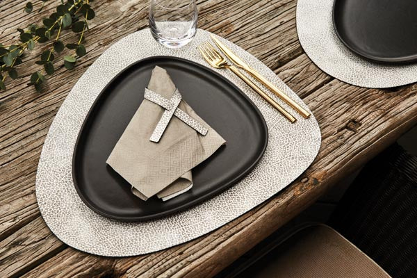 Platzset Curve L HIPPO, in mehreren Farben