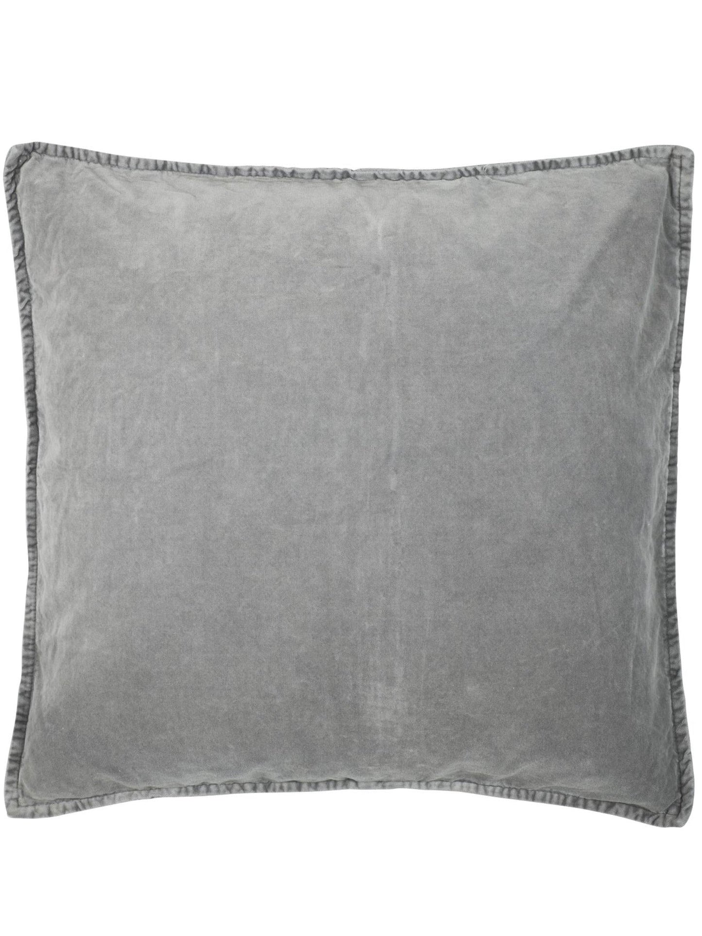 Dekokissen Velours Smoke 52x52cm