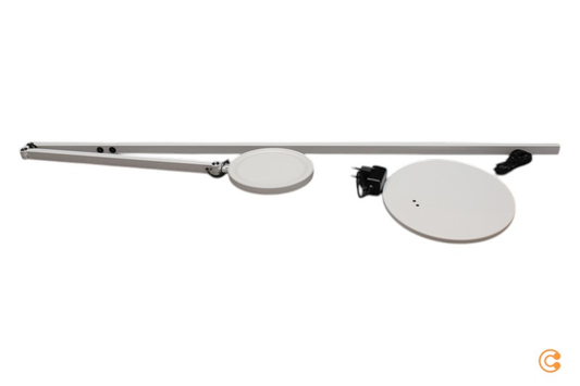 Fabas Luce Regina gólflampi, standlampi, ljós, hvítur, á lager