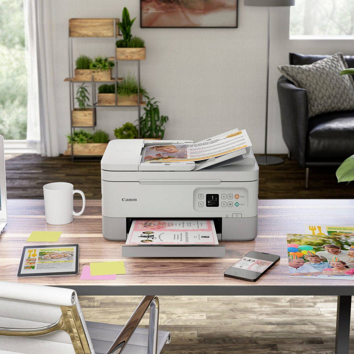 B-lager Canon PIXMA TS7451a bleksprautufjölnotaprentari A4 prentari GALLINN