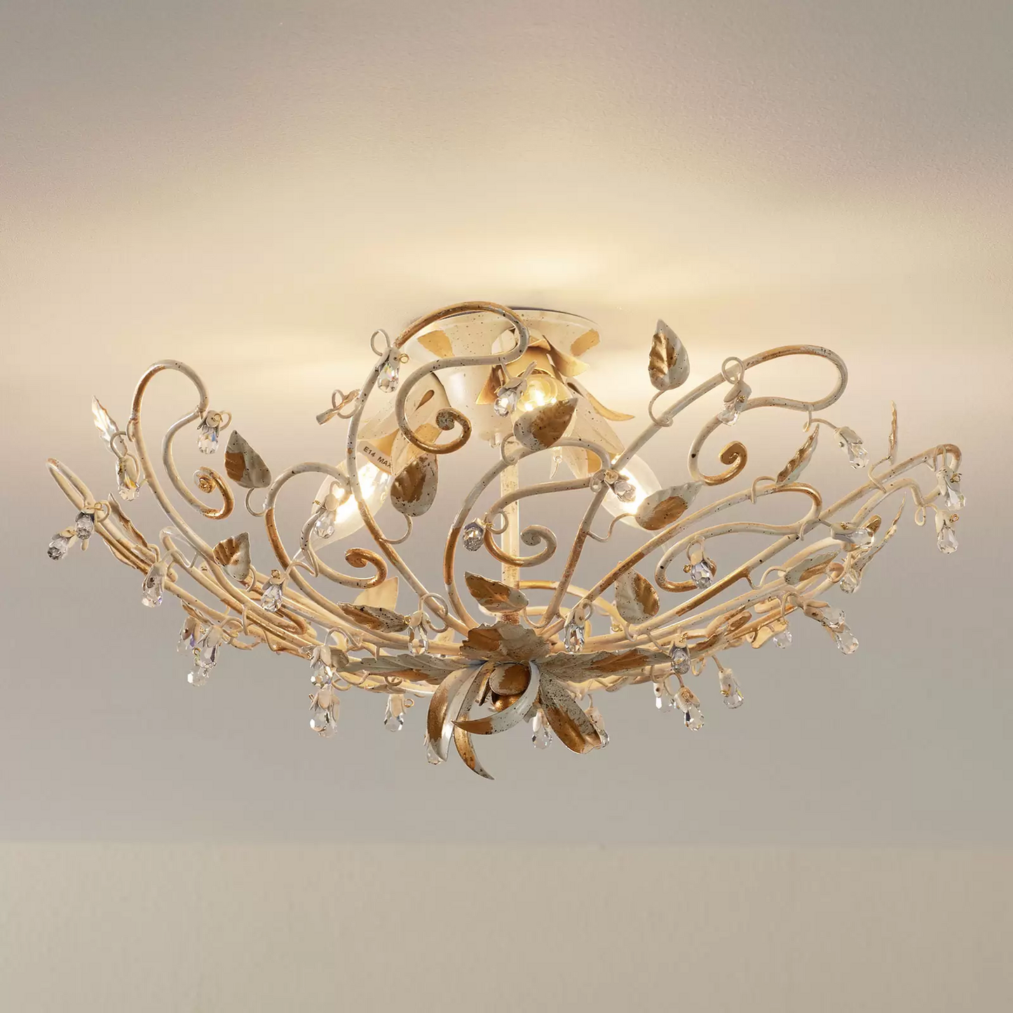 B-flokks Ferro Luce loftljós, hengiljós, ljósabúnaður, lampi, loftljós