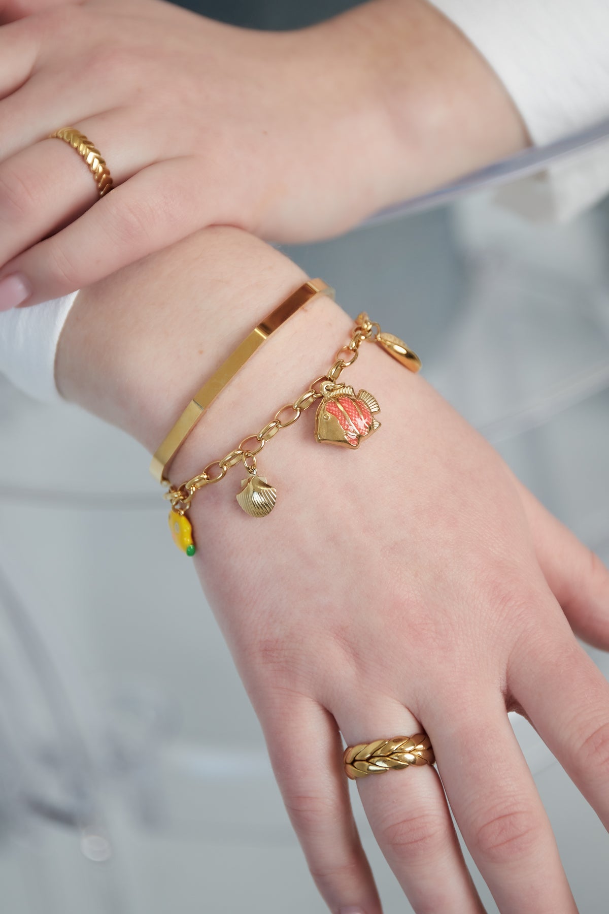 Fische im Meer Armband
