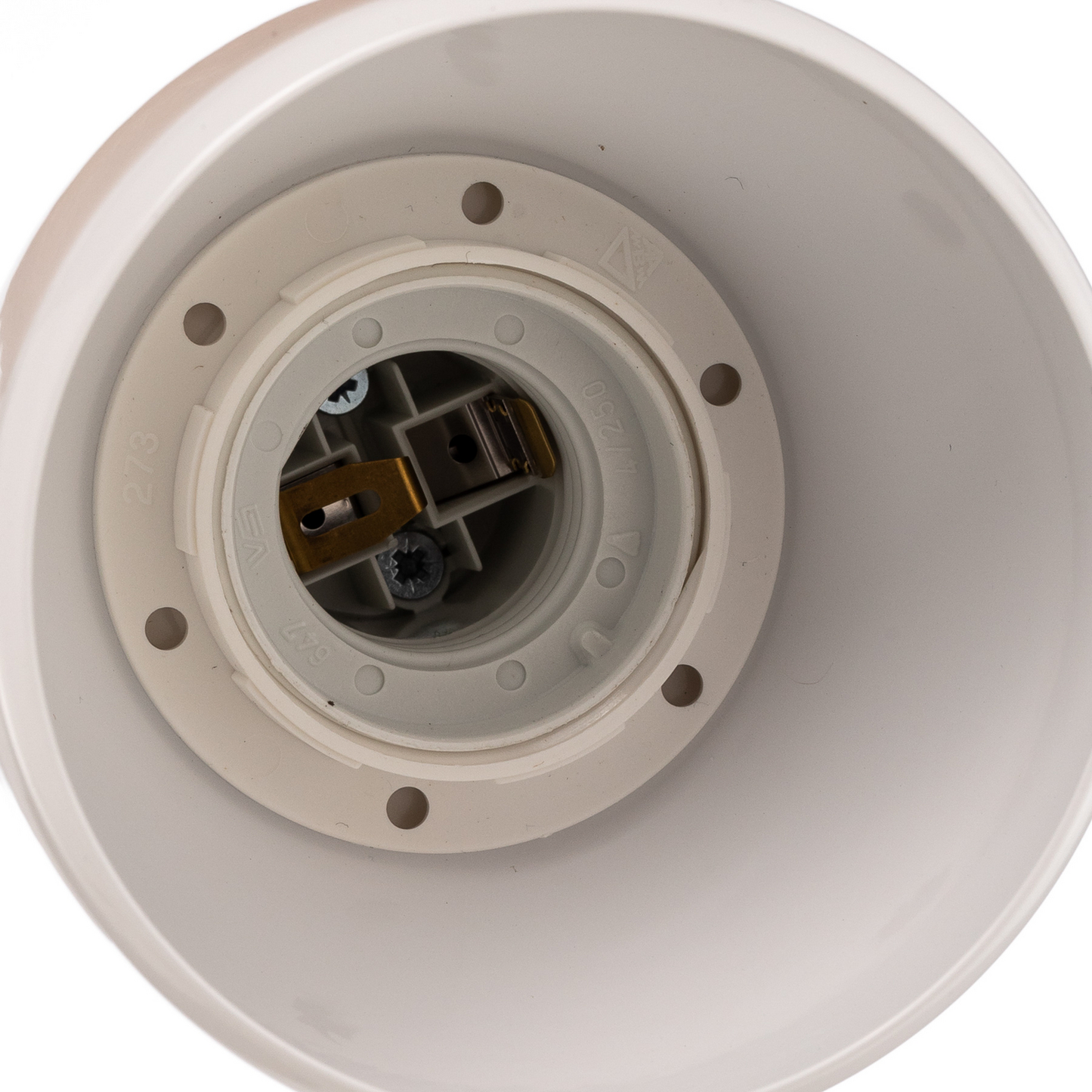 B-grade Envostar Nale ceiling spotlight, pine brown, ceiling lamp, ceiling light, spotlight