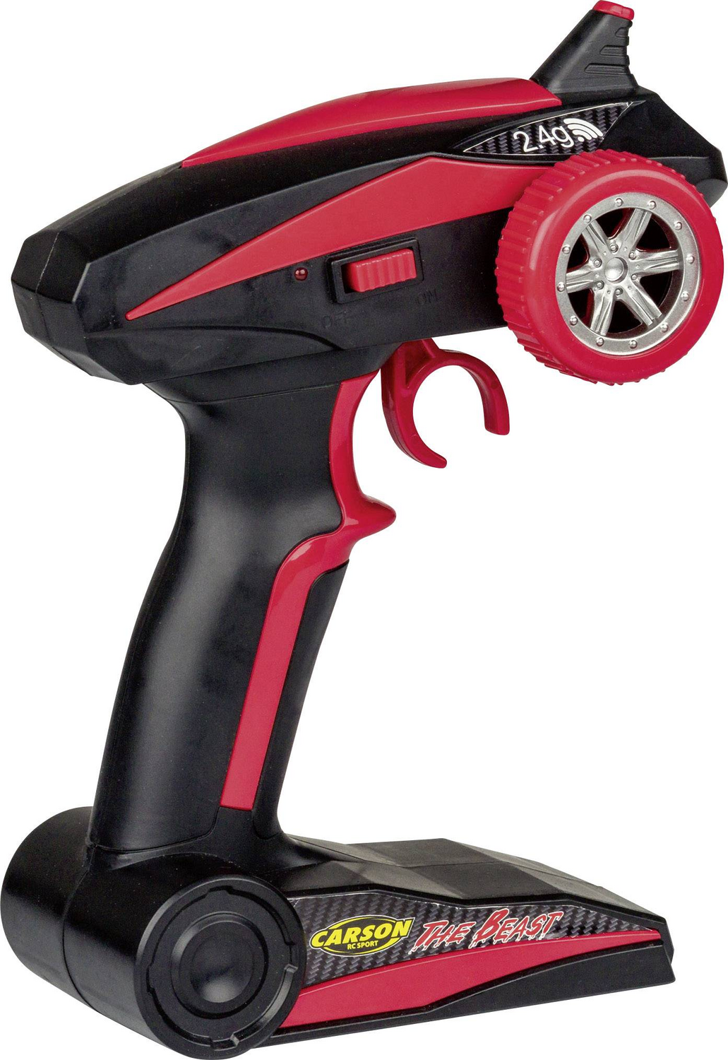 B-flokks Carson Modellsport The Beast Brushed 1:12 RC líkanbíll Rt R Sjá texta/mynd