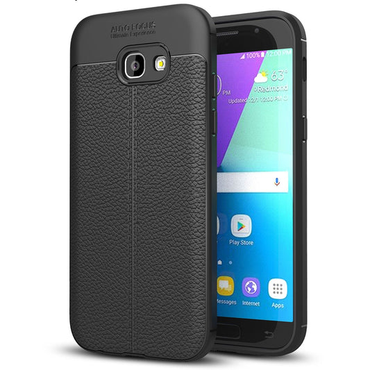 Samsung Galaxy A5 2017 Leather Look Phone Case by NALIA Silicone Case Cover Protection