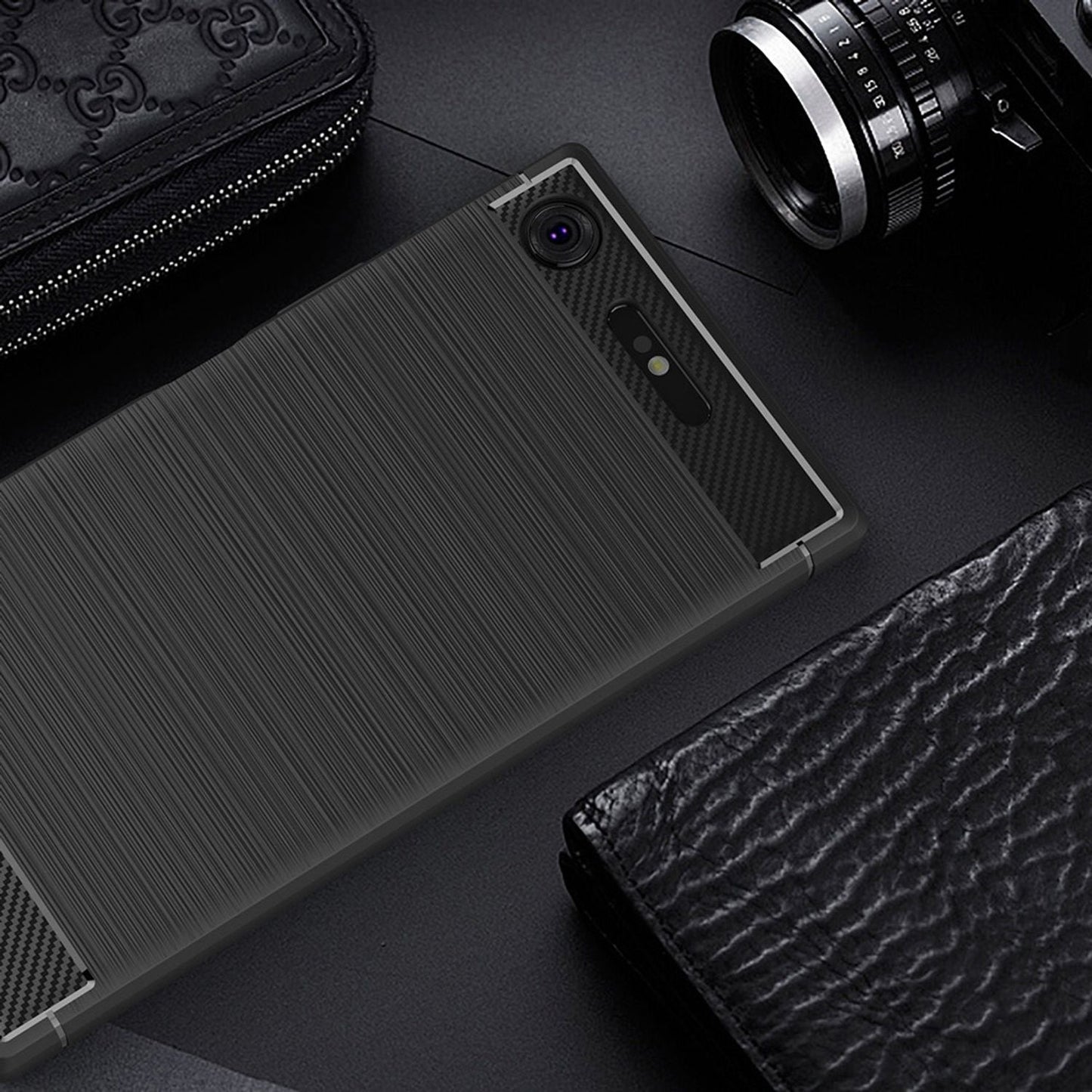 Sony Xperia XZ1 símahulstur frá NALIA, sílikonhulstur, þunn gúmmívörn