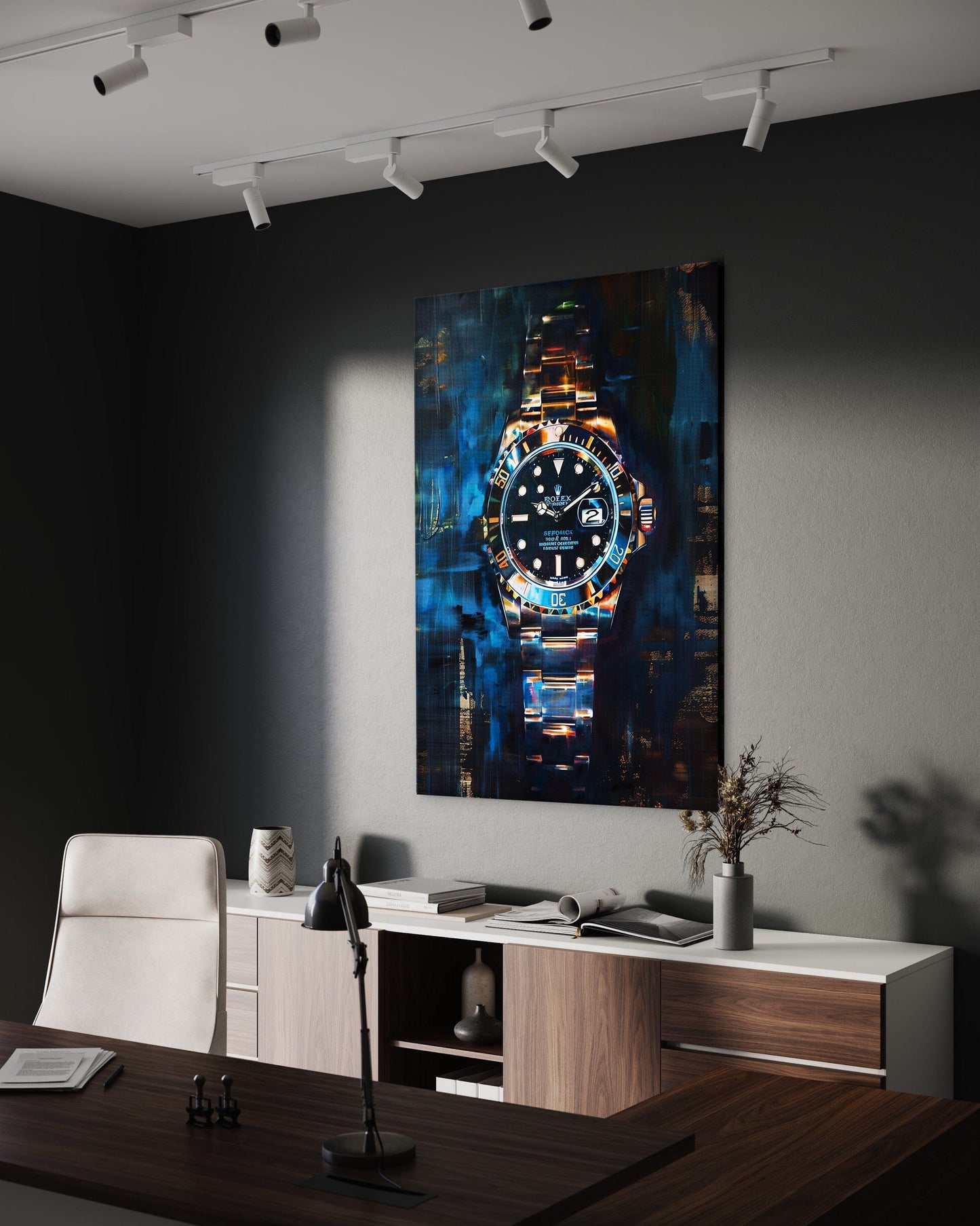 10 ára Rolex V2 - Strigaprentun Pop Art