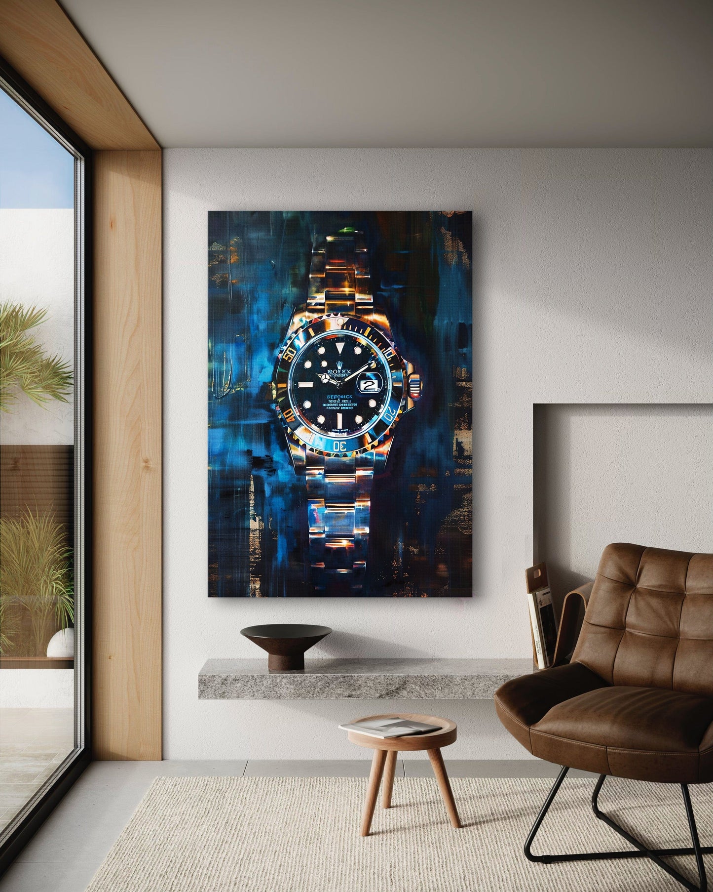 10 ára Rolex V2 - Strigaprentun Pop Art