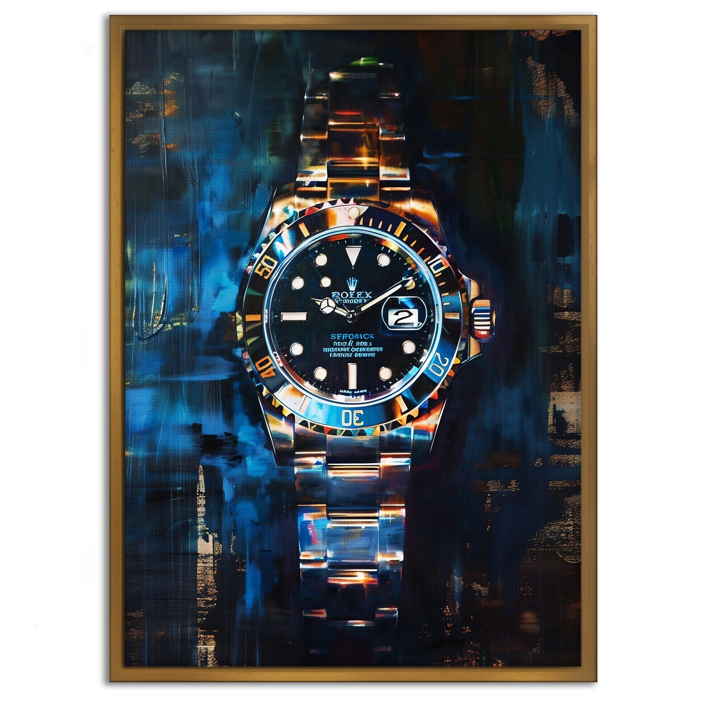 10 ára Rolex V2 - Strigaprentun Pop Art
