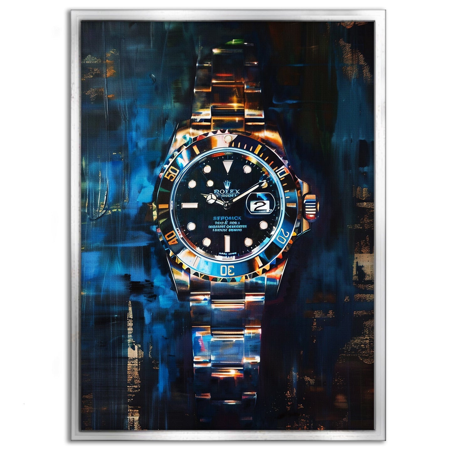 10 ára Rolex V2 - Strigaprentun Pop Art