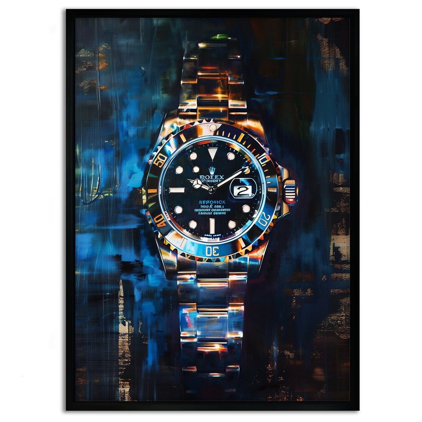 10 ára Rolex V2 - Strigaprentun Pop Art