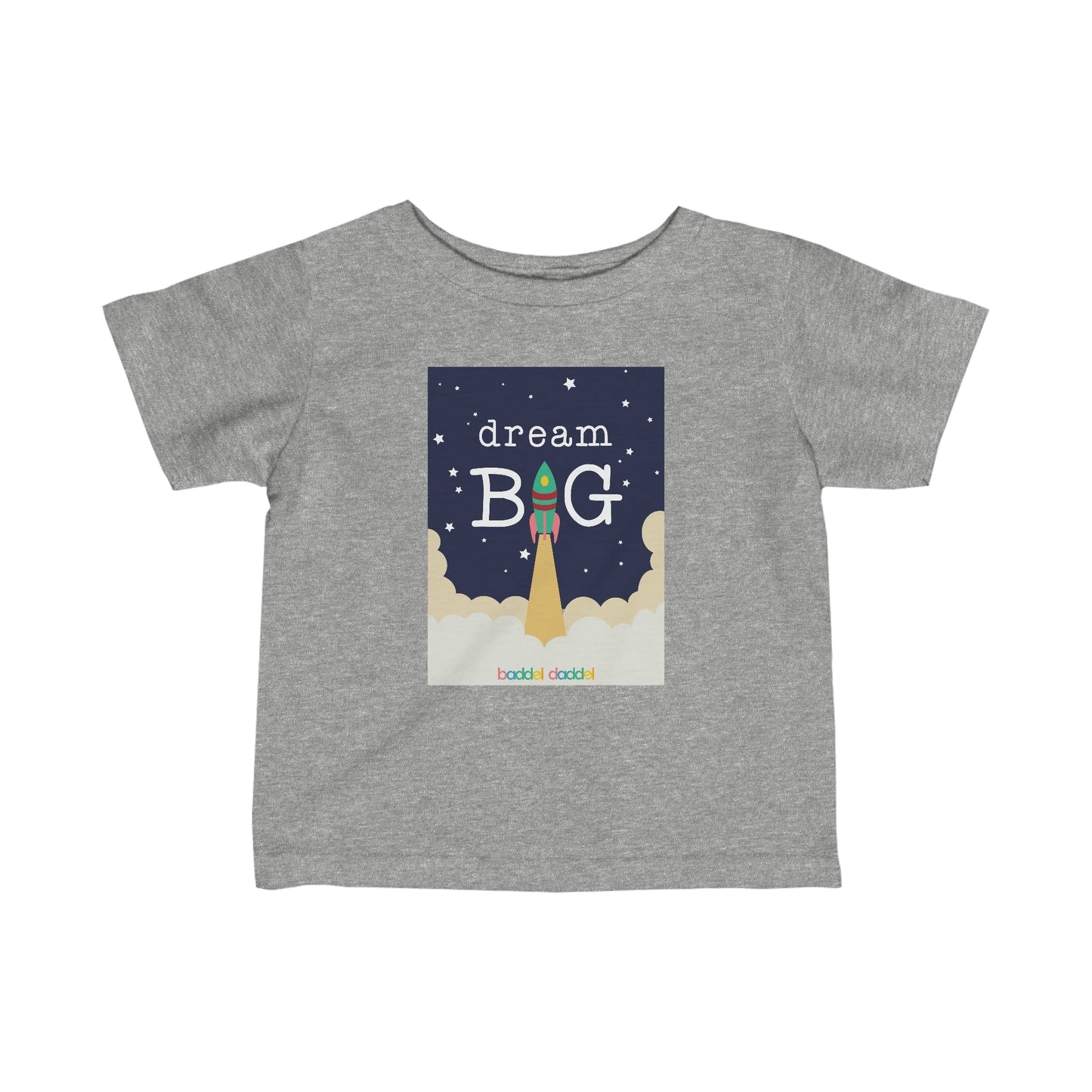 Feinjersey-T-Shirt "Big Dreams" von baddeldaddel
