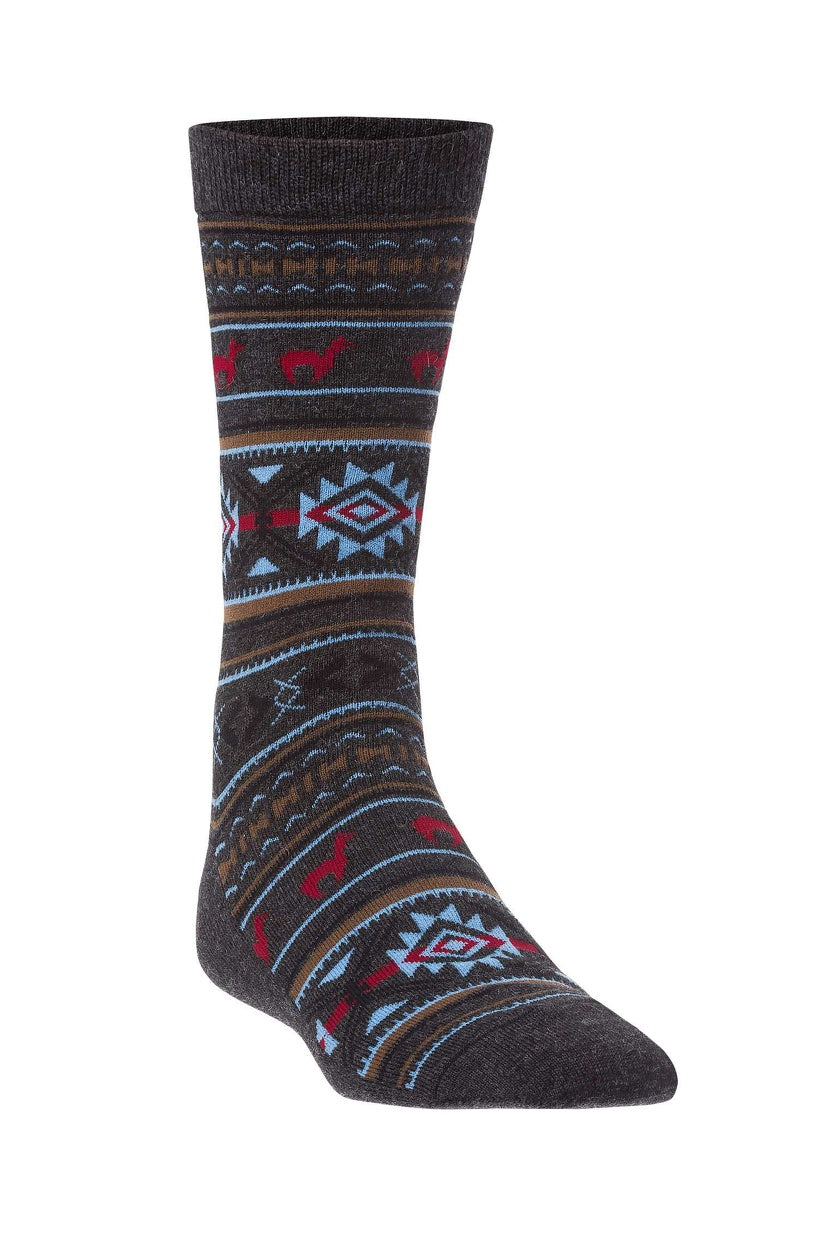 Apu Kuntur - Alpaca Jacquard Socks - Alpaca mix