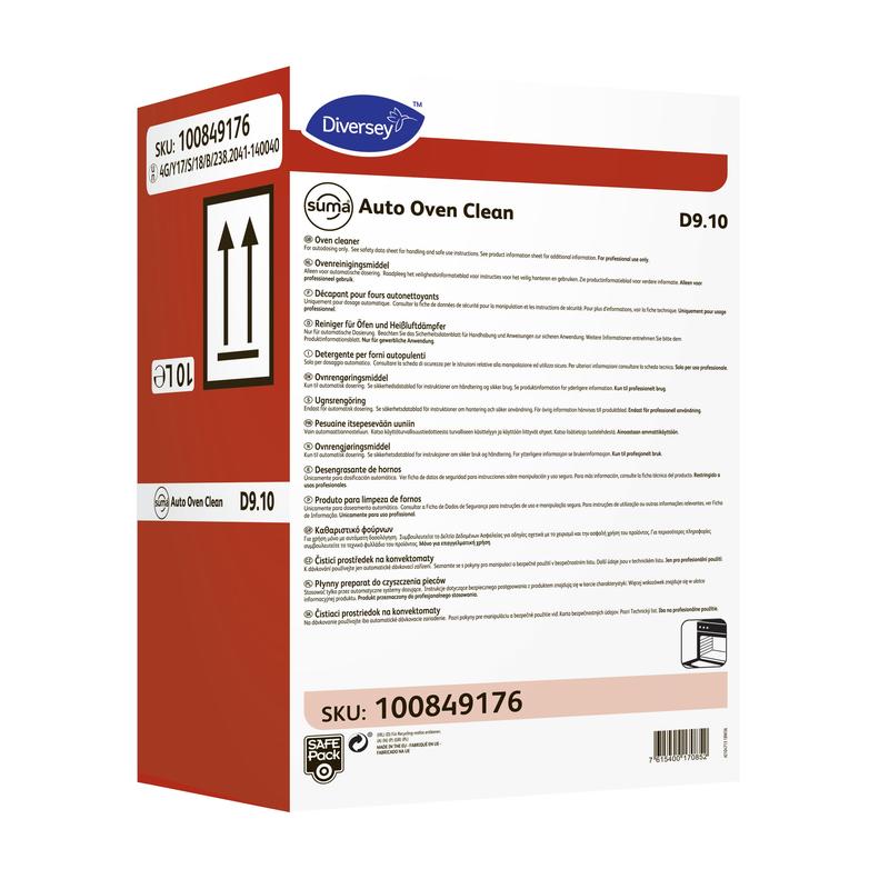 Suma Auto Oven Clean D9.10, hochalkalischer Reiniger für autom. Konvektomatenreinigung | Kanister (5 l)