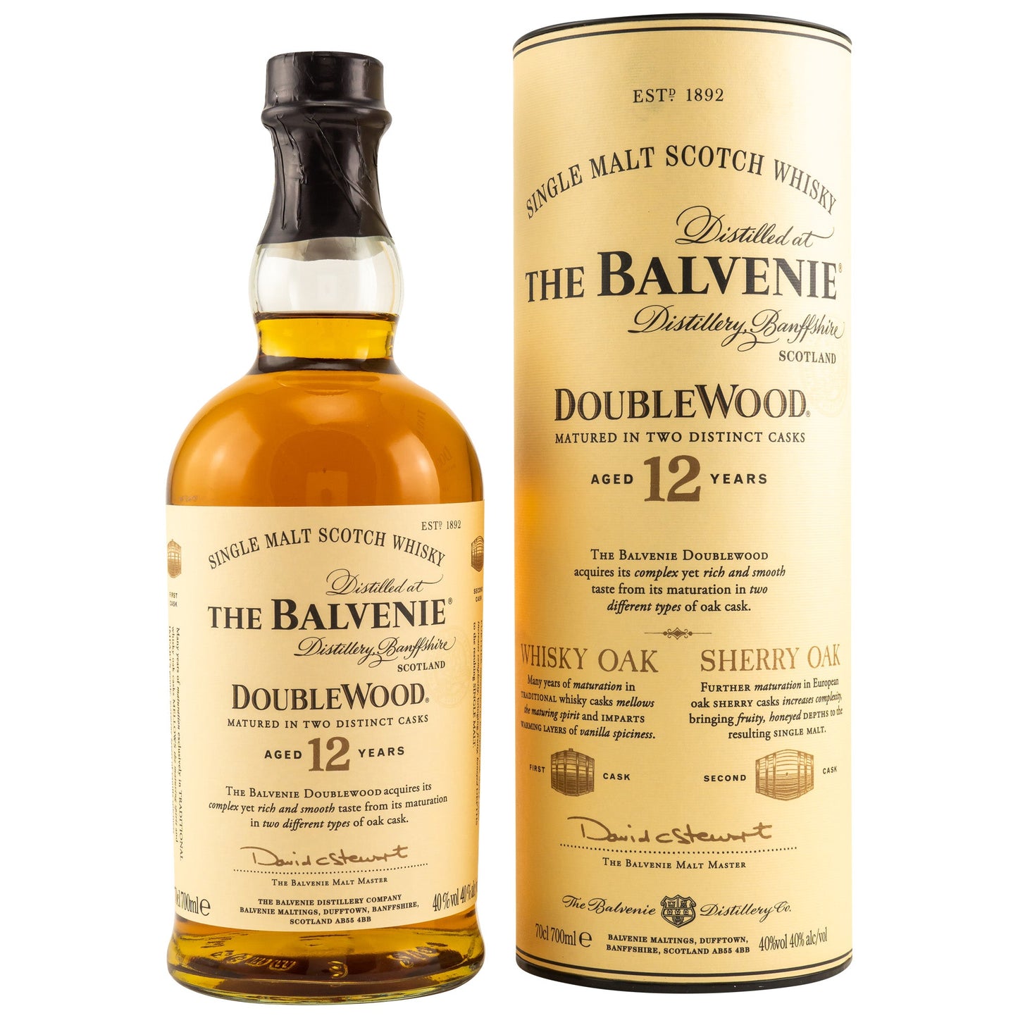 Balvenie 12 Tvöfalt tré