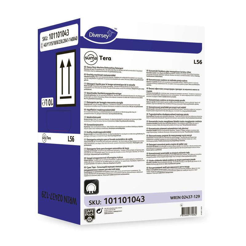 Diversey Suma Tera L56, Hochkonzentrierter Geschirrreiniger für Hartwasser